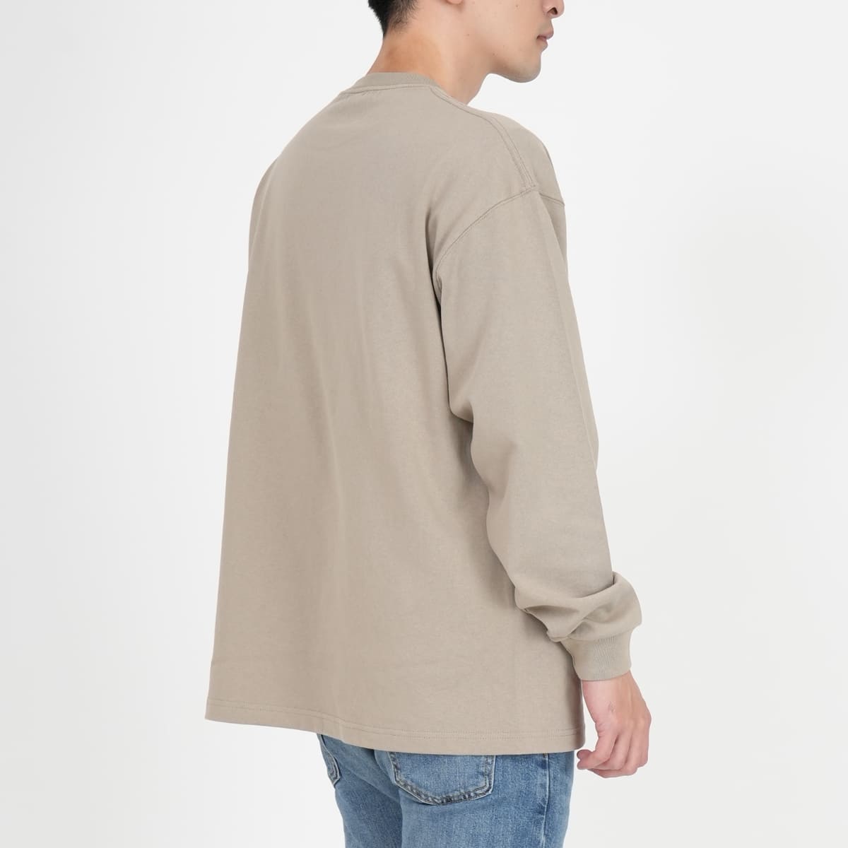 9.1オンス マグナムウェイト ビッグシルエット ロングスリーブ Tシャツ (2.1インチリブ) | メンズ | 1枚 | 4422-01 | ブラック