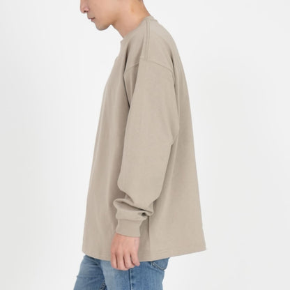 9.1オンス マグナムウェイト ビッグシルエット ロングスリーブ Tシャツ (2.1インチリブ) | メンズ | 1枚 | 4422-01 | フロストグレー