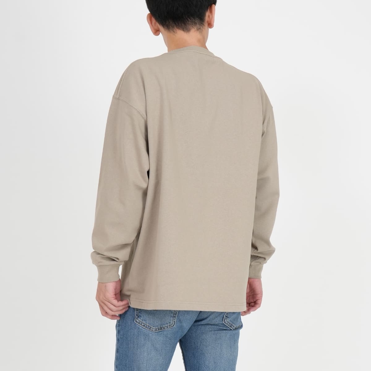 9.1オンス マグナムウェイト ビッグシルエット ロングスリーブ Tシャツ (2.1インチリブ) | メンズ | 1枚 | 4422-01 | ブラック