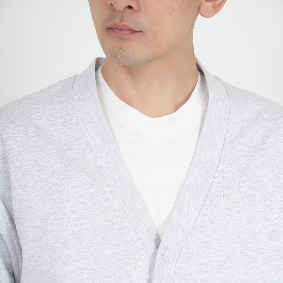 10.0オンス コットン ジャージー ルーズフィット カーディガン | メンズ | 1枚 | 4488-01 | ネイビー