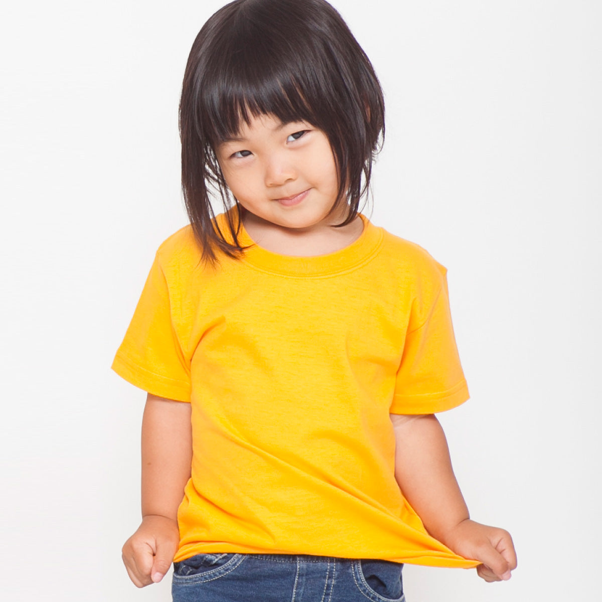 5.6オンス ハイクオリティーTシャツ | キッズ | 1枚 | 5001-02 | オレンジ