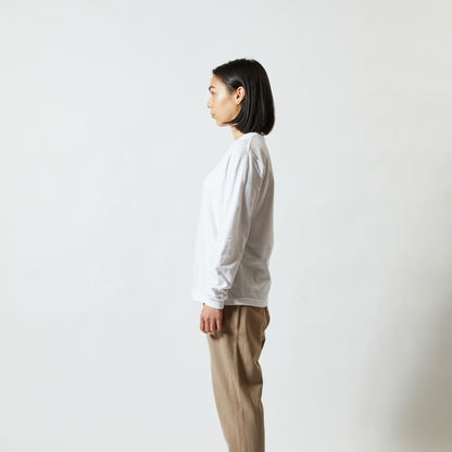 ロングスリーブＴシャツ(1.6インチリブ) | メンズ | 1枚 | 5011-01 | ミックスグレー