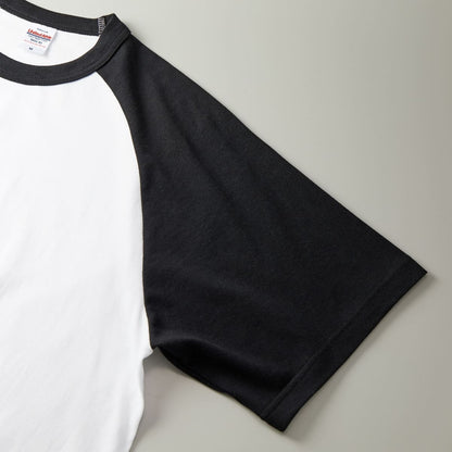 5.6オンス ラグラン Tシャツ | メンズ | 1枚 | 5041-01 | アッシュ/ビリヤードグリーン