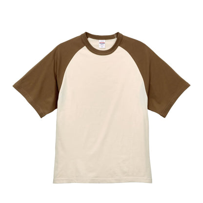 5.6オンス ラグラン Tシャツ | メンズ | 1枚 | 5041-01 | アッシュ/クラシックブルー