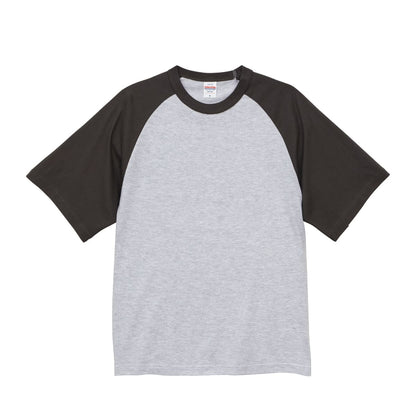 5.6オンス ラグラン Tシャツ | メンズ | 1枚 | 5041-01 | ヴィンテージナチュラル/ダークキャメル