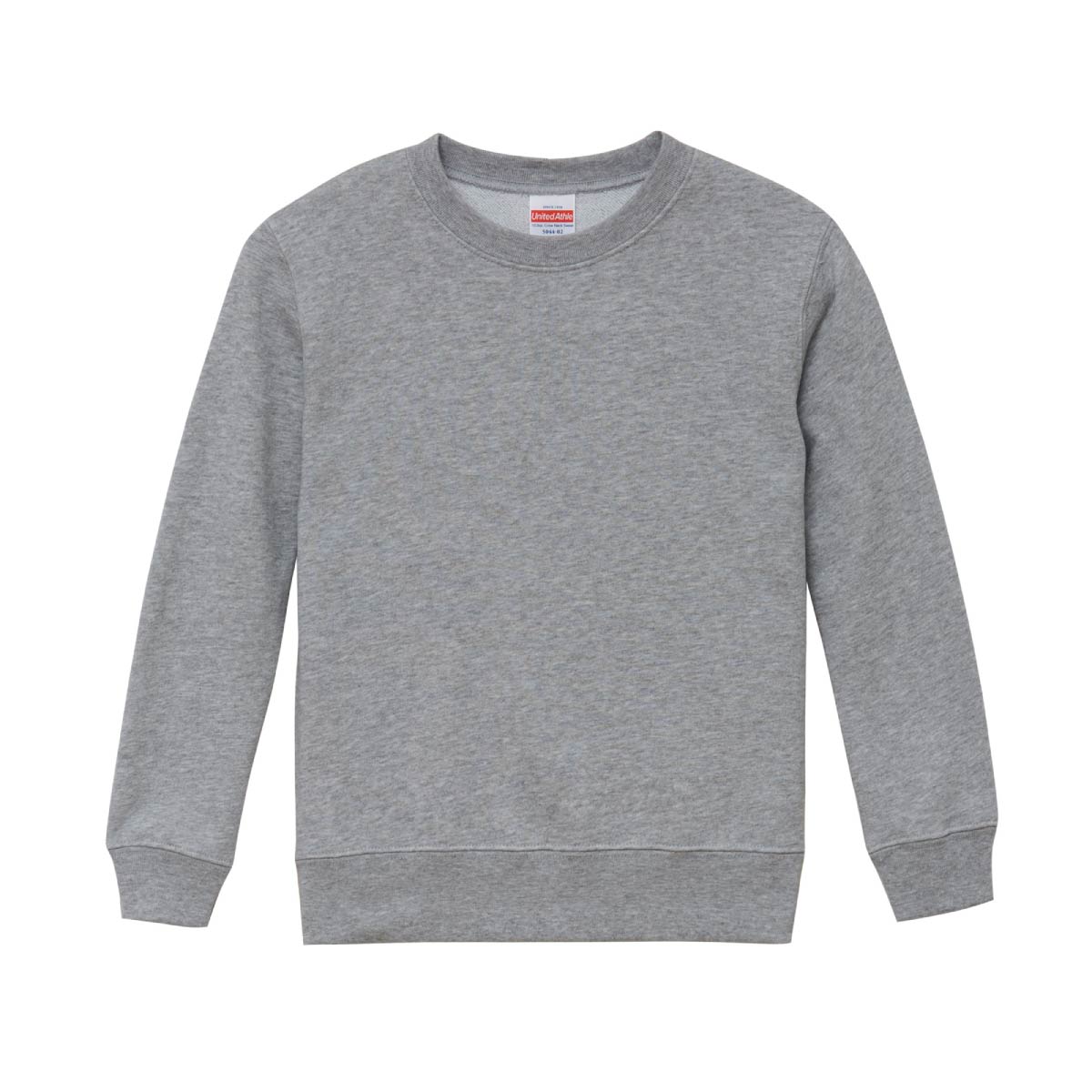 グレー クルーネック スウェット 10．0oz T／C クルーネック スウェット（裏起毛