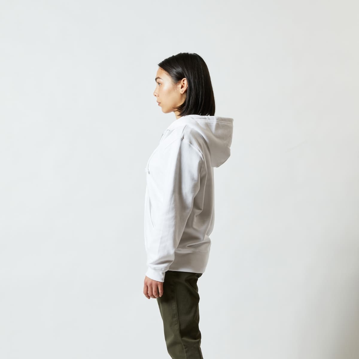 10.0オンス スウェット フルジップ パーカ(パイル) | メンズ | 1枚 | 5213-01 | ブラック/レッド