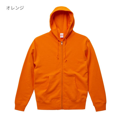 10.0オンス スウェット フルジップ パーカ(パイル) | ビッグサイズ | 1枚 | 5213-01 | ブラック/レッド