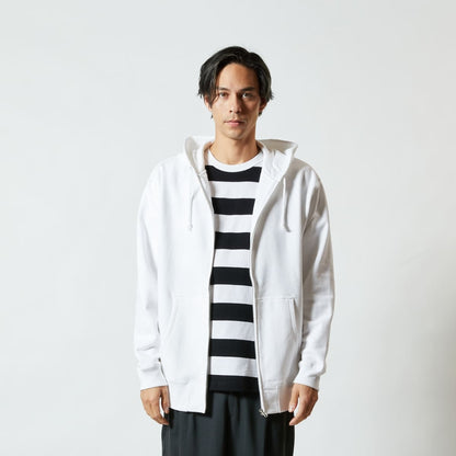 10.0オンス スウェット フルジップ パーカ(パイル) | メンズ | 1枚 | 5213-01 | ライトピンク