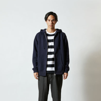 10.0オンス CVC スウェット フルジップ パーカ | メンズ | 1枚 | 5620-01 | アッシュ