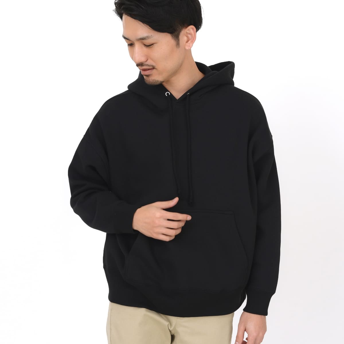 10.0オンス T/C ビッグシルエット スウェット プルオーバー パーカ | メンズ | 1枚 | 5631-01 | ホワイト