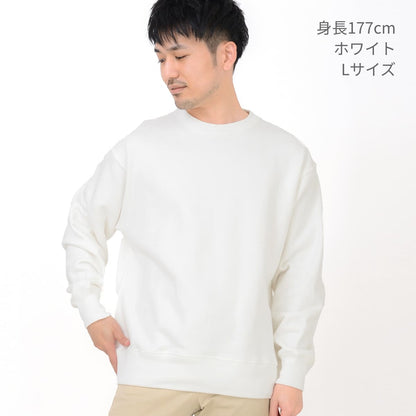 12.7オンス ヘヴィーウェイト クルーネック スウェット（裏パイル） | メンズ | 1枚 | 5769-01 | アッシュ