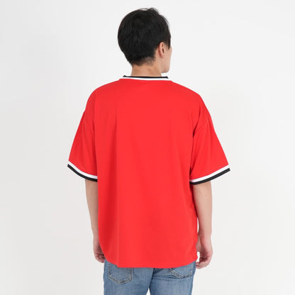 4.1オンス ドライアスレチック ルーズフィット ラインリブ Tシャツ | メンズ | 1枚 | 5927-01 | ブラック/ホワイト/ブラック