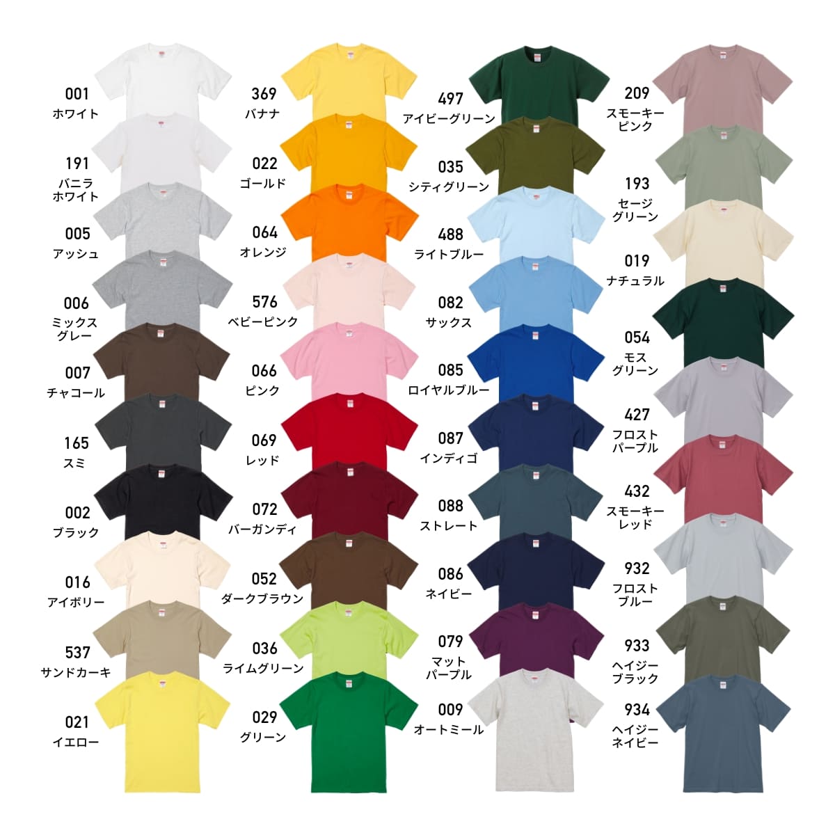 6.2オンス プレミアム Tシャツ | ビッグサイズ | 1枚 | 5942-01 | ライトブルー