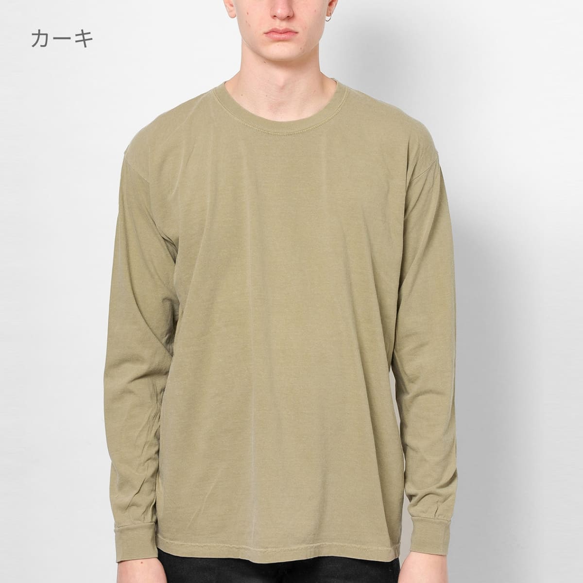 6.1オンス ヘビーウェイト 長袖Tシャツ | メンズ | 1枚 | 6014 | マスタード