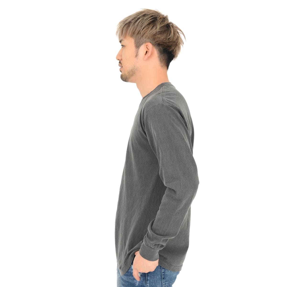 6.1オンス ヘビーウェイト 長袖Tシャツ | メンズ | 1枚 | 6014 | クリムゾン