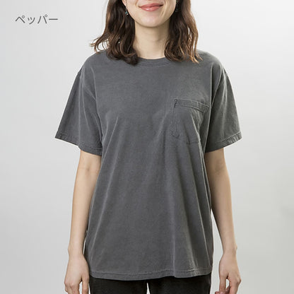 6.1 oz ガーメントダイポケットTシャツ | メンズ | 1枚 | 6030 | シーフォーム