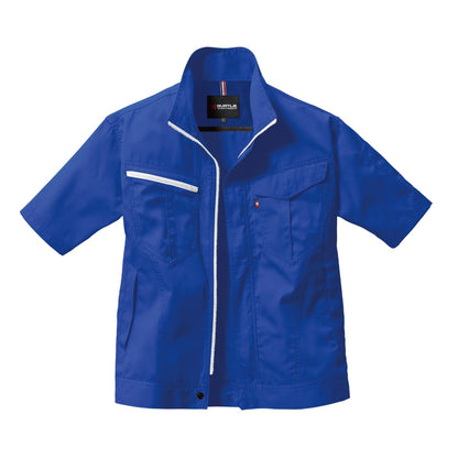 半袖ジャケット(ユニセックス)［6081シリーズ］ | ユニフォーム | 1枚 | 6082 | シルバー