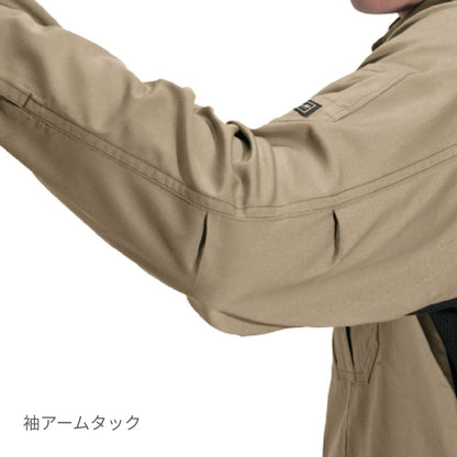 長袖シャツ(ユニセックス)［6101シリーズ］ | ユニフォーム | 1枚 | 6103 | ネイビー