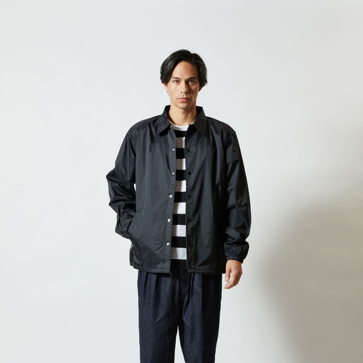 ナイロン コーチ ジャケット (ライニング付) | メンズ | 1枚 | 7059-01 | コヨーテ