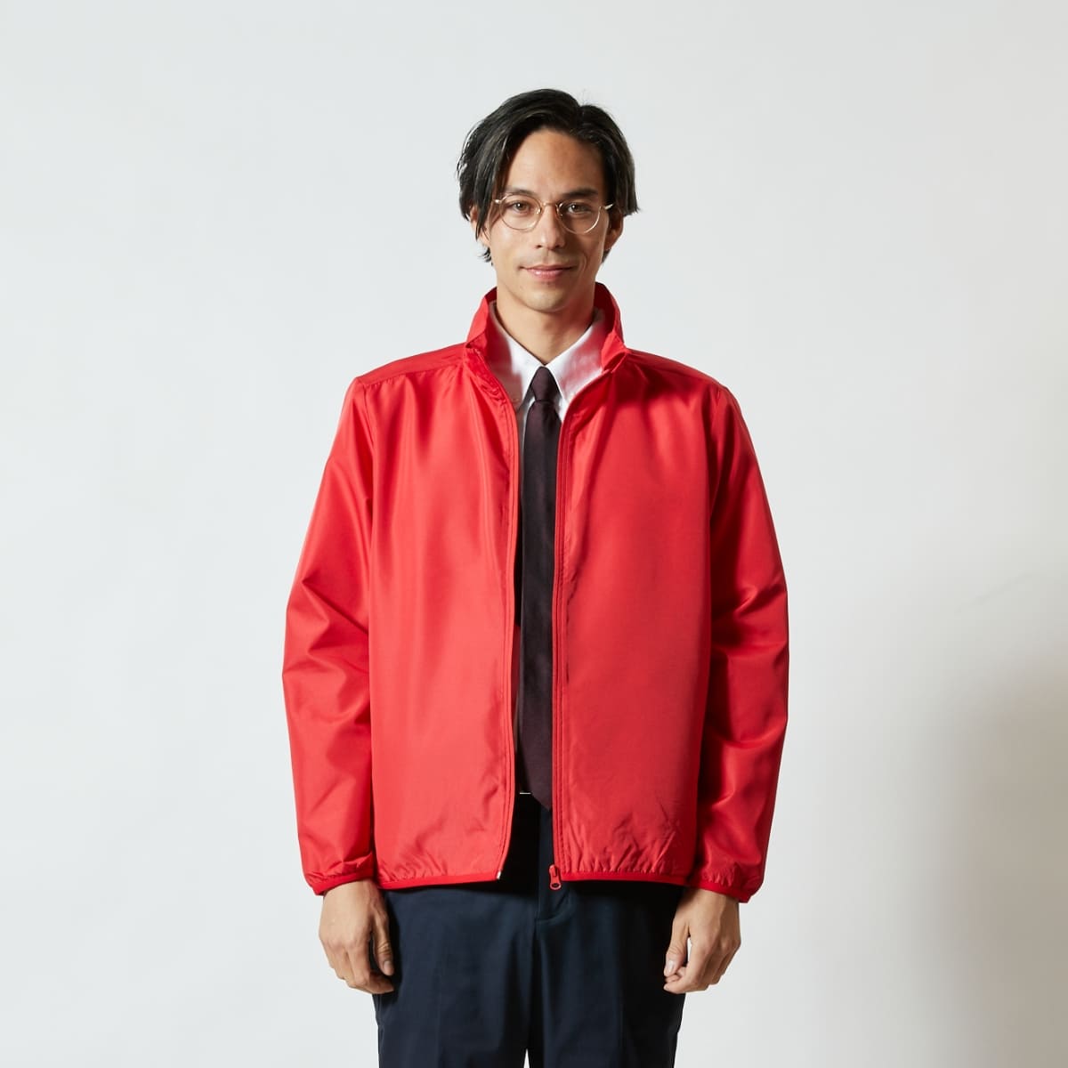 MT　TFW49 赤 フルジップジャケット　Tシャツ マイクロリップストップ イベント ブルゾン（一重） | メンズ | 1枚