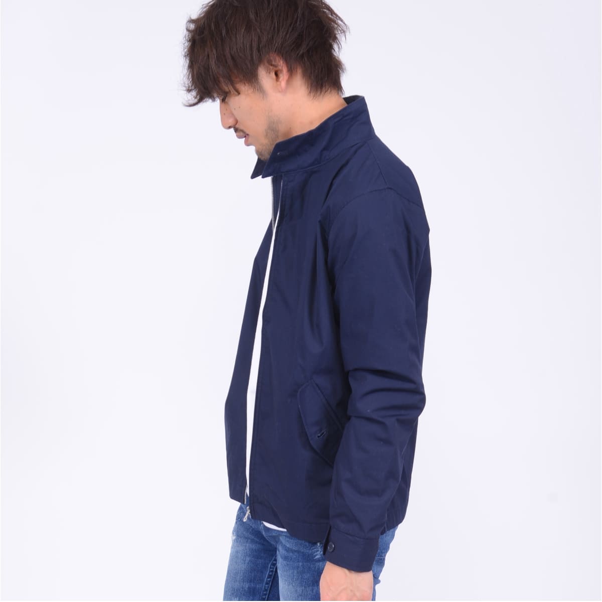 T/C スウィングトップ（裏地付） | メンズ | 1枚 | 7078-01 | ベージュ