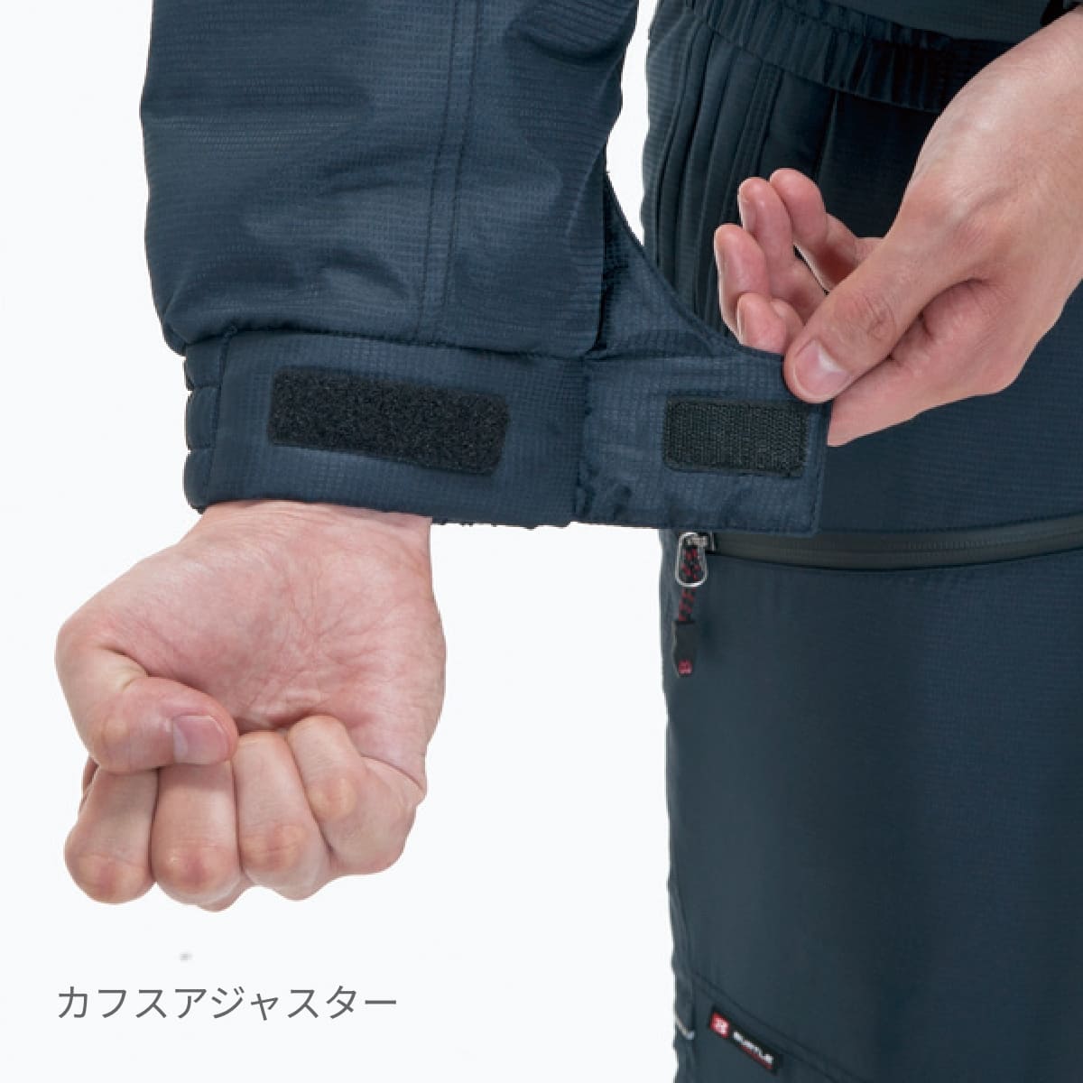 防寒ブルゾン（大型フード付き）（ユニセックス）［7210シリーズ