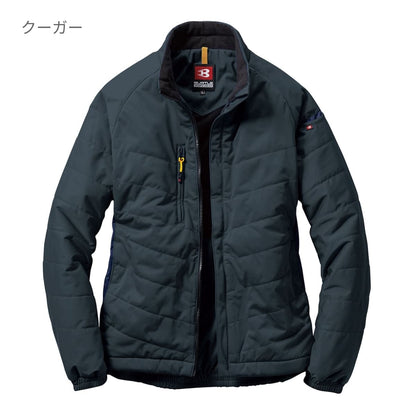 防風ストレッチ軽防寒ブルゾン（ユニセックス） | 作業着 | 1枚 | 7410 | ネイビー