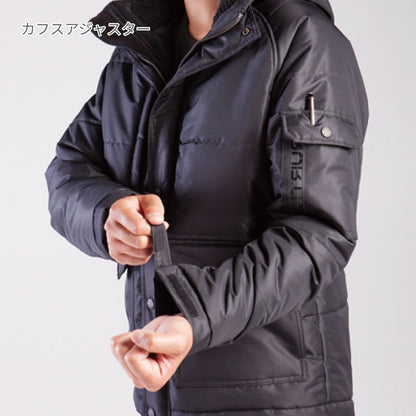 防寒ジャケット（大型フード付き）（ユニセックス）［7510シリーズ］ | 作業着 | 1枚 | 7510 | ブラック