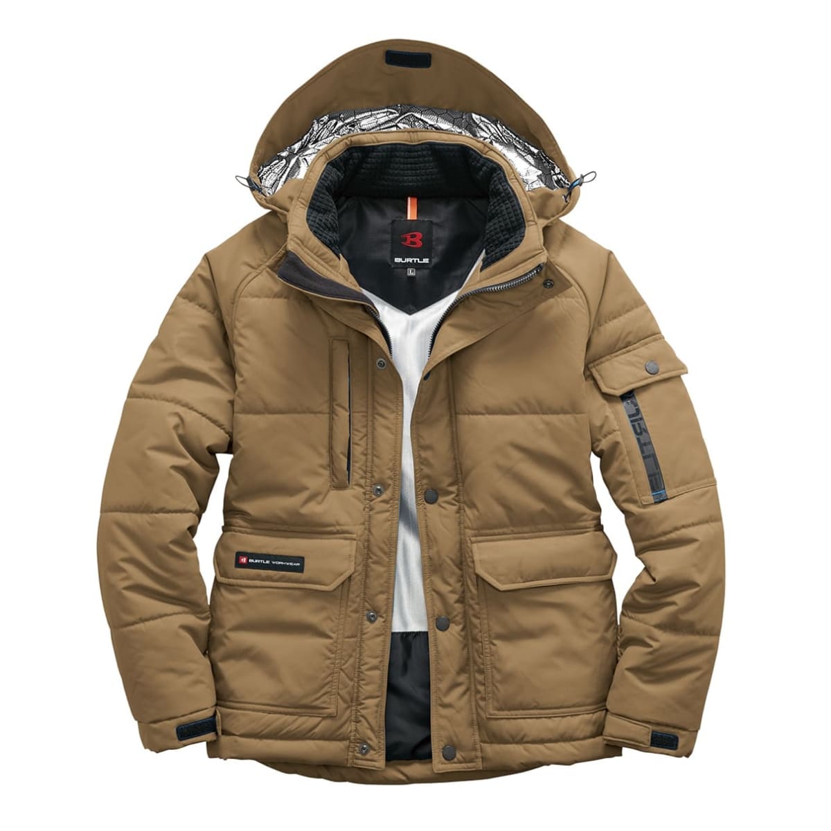 防寒ジャケット（大型フード付き）（ユニセックス）［7510シリーズ］ | 作業着 | 1枚 | 7510 | ネイビー