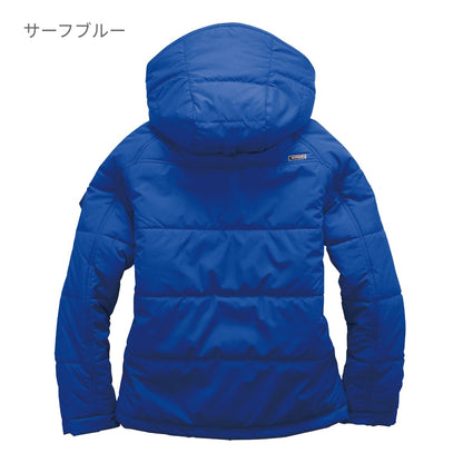 防寒ジャケット（大型フード付き）（ユニセックス）［7510シリーズ］ | 作業着 | 1枚 | 7510 | サーフブルー
