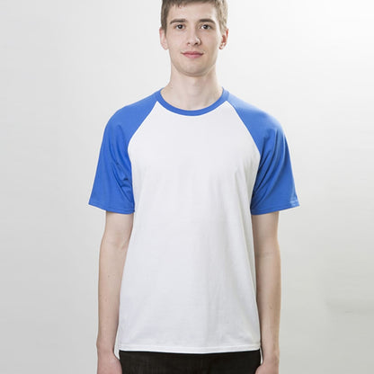 5.3オンス アダルトラグランＴシャツ | ビッグサイズ | 1枚 | 76500 | ブラック/ホワイト