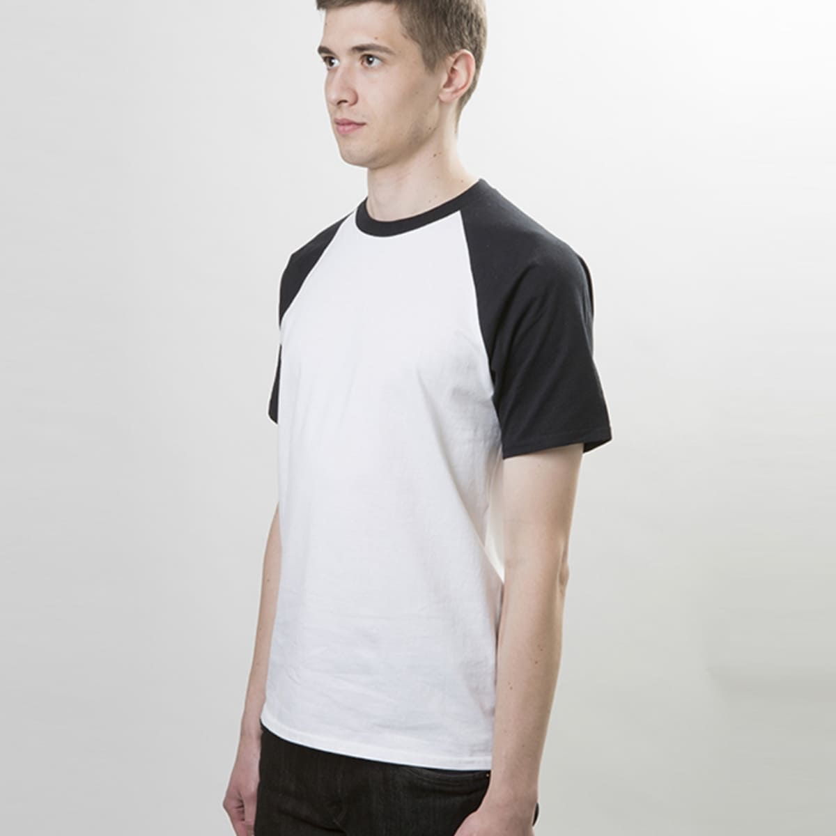 5.3オンス アダルトラグランＴシャツ | ビッグサイズ | 1枚 | 76500 | ホワイト/レッド