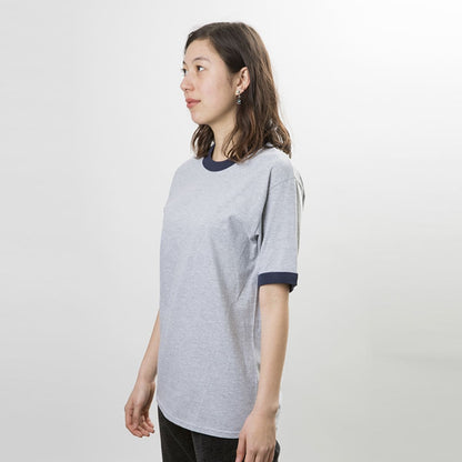 5.3オンス アダルトリンガーＴシャツ | ビッグサイズ | 1枚 | 76600 | ホワイト/レッド