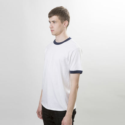 5.3オンス アダルトリンガーＴシャツ | ビッグサイズ | 1枚 | 76600 | ホワイト/レッド