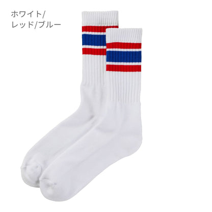 クルーソックス | ノベルティ(小物) | 1枚 | 9240-01 | ホワイト/アイビーグリーン