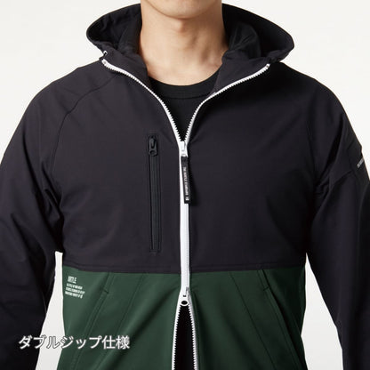 フーディジャケット（ユニセックス）［9501シリーズ］ | 作業着 | 1枚 | 9505 | ネイビー