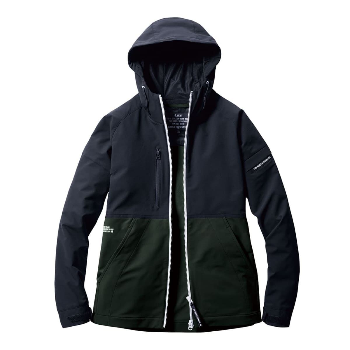 フーディジャケット（ユニセックス）［9501シリーズ］ | 作業着 | 1枚 | 9505 | ネイビー