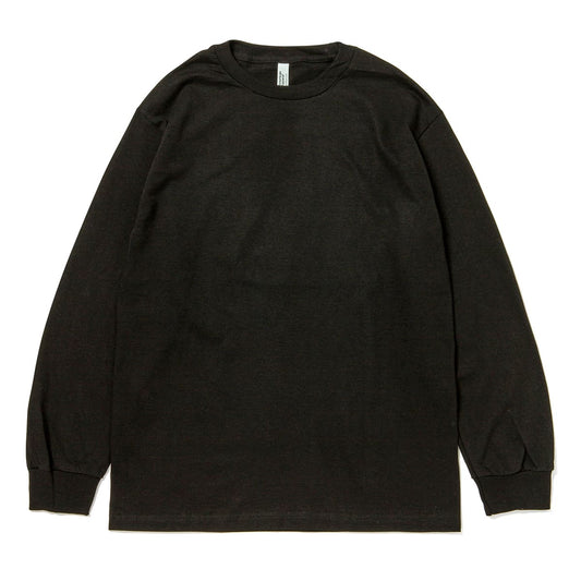 6.0oz ユニセックス ロングスリーブ Tシャツ | ビッグサイズ | 1枚 | 1304 | ブラック