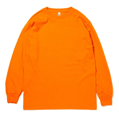 6.0oz ユニセックス ロングスリーブ Tシャツ | メンズ | 1枚 | 1304 | オレンジ