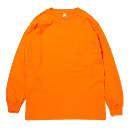 6.0oz ユニセックス ロングスリーブ Tシャツ | ビッグサイズ | 1枚 | 1304 | オレンジ