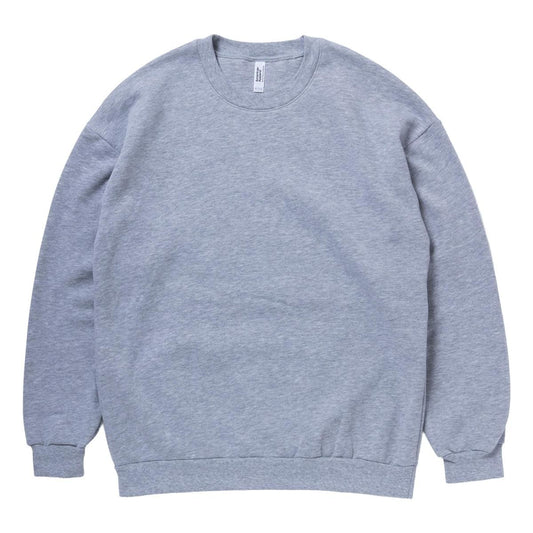 7.6oz リフレックスフリース ユニセックス スウェットシャツ | ビッグサイズ | 1枚 | RF496 | ヘザーグレー