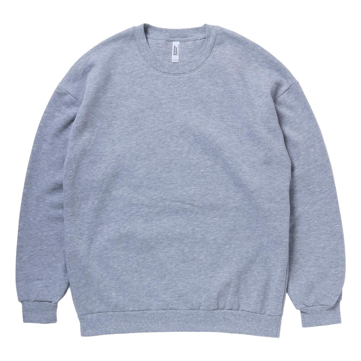 7.6oz リフレックスフリース ユニセックス スウェットシャツ | メンズ | 1枚 | RF496 | ヘザーグレー