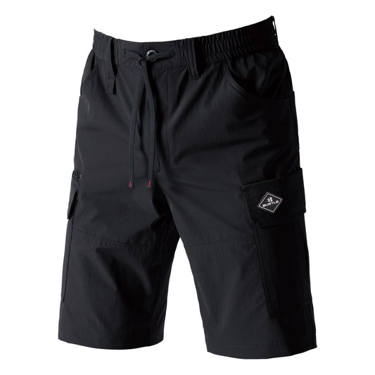 ショートカーゴパンツ（ユニセックス）［1022シリーズ］ | ユニフォーム | 1枚 | 1027 | ブラック