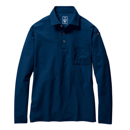 長袖ポロシャツ（ユニセックス） | ユニフォーム | 1枚 | 235 | ネイビー