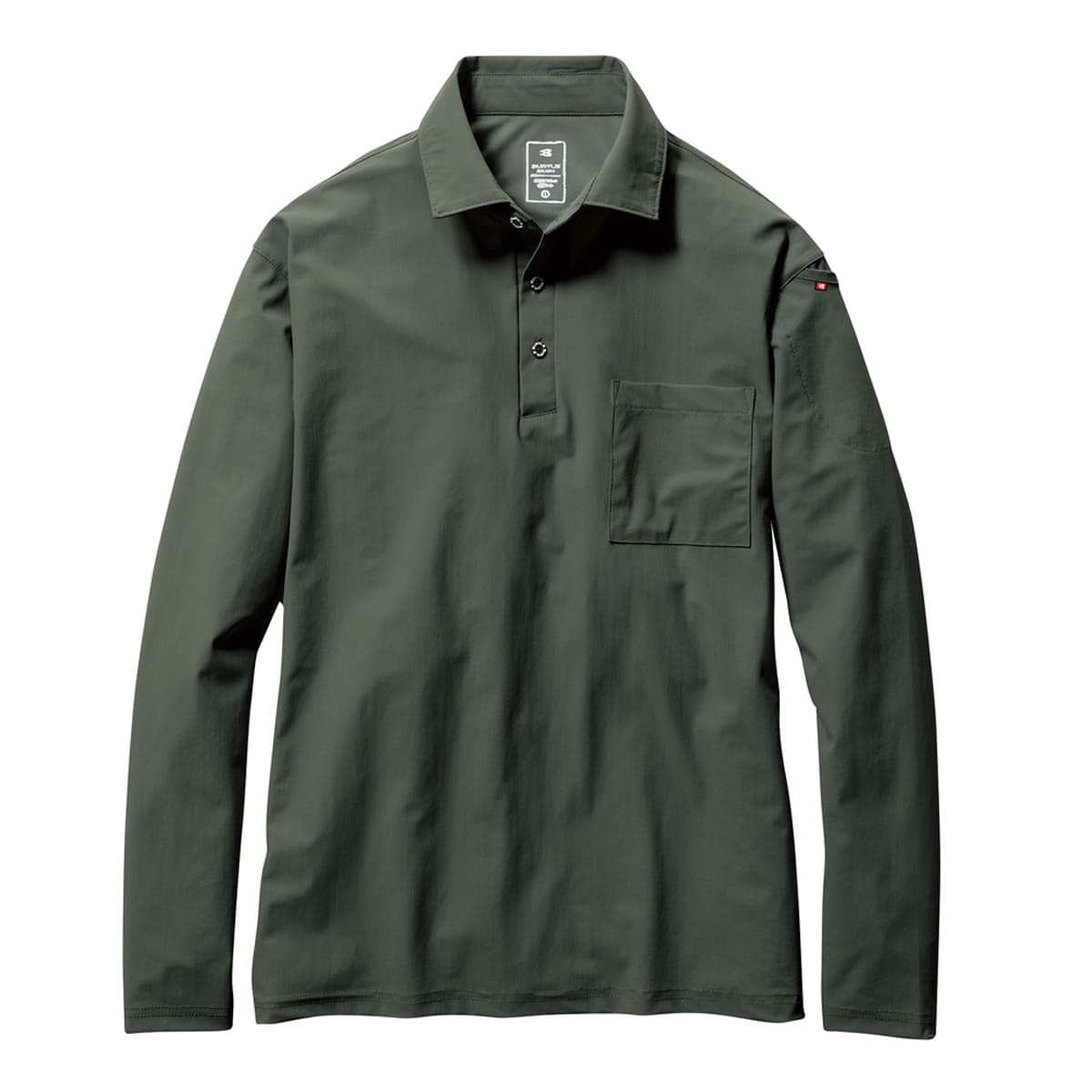 長袖ポロシャツ（ユニセックス） | ユニフォーム | 1枚 | 235 | ミルスグレー