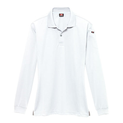 長袖ポロシャツ（ユニセックス） | ユニフォーム | 1枚 | 303 | ホワイト