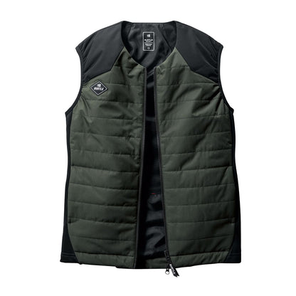 ヒーターベスト（ユニセックス）［3220シリーズ］ | ユニフォーム | 1枚 | 3214 | ミルスグリーン