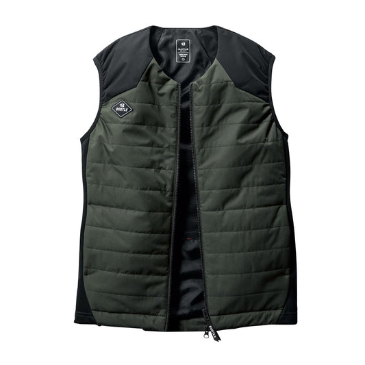 ヒーターベスト（ユニセックス）［3220シリーズ］ | ユニフォーム | 1枚 | 3214 | ミルスグリーン