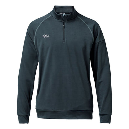 ハーフジップシャツ（ユニセックス） | ユニフォーム | 1枚 | 4113 | チャコールグレー